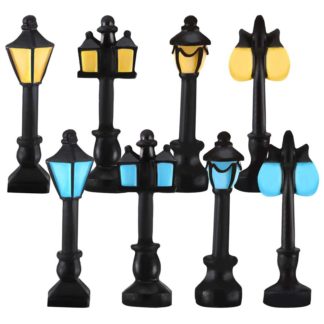 Cute vintage styled mini street lamps for sale