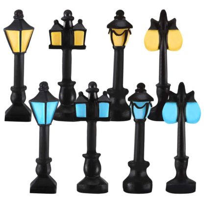 Cute vintage styled mini street lamps for sale