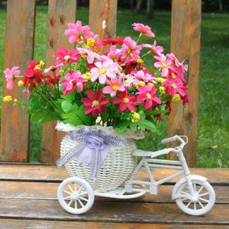 Vintage Tricycle Flower Basket