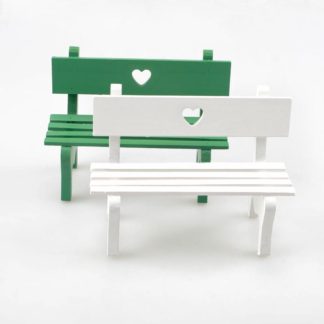 Wooden Park Benches for Fairy Gardens